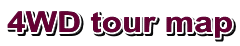 4WD tour map 